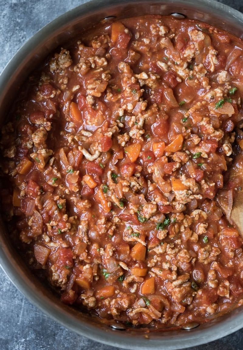 Turkey Bolognese