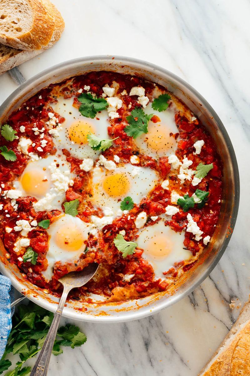 Shakshuka-Style Baked Eggs