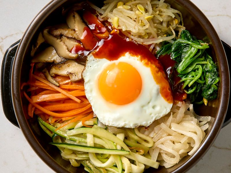 Bibimbap-Style Veggie Bowl