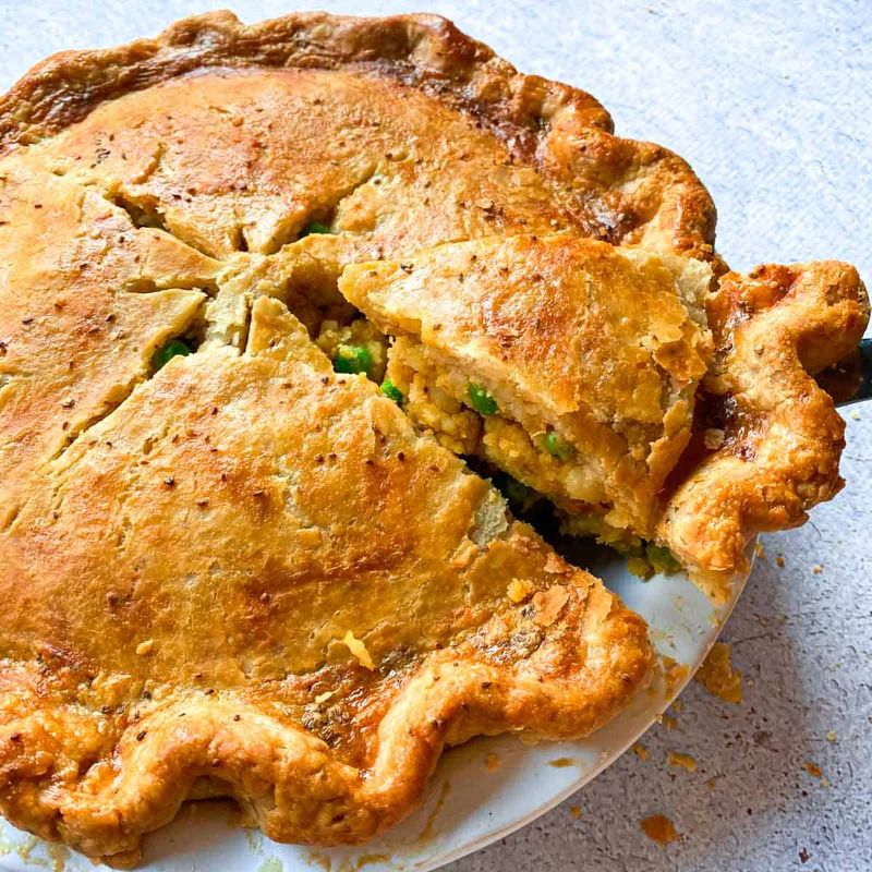Indian Samosa Pie