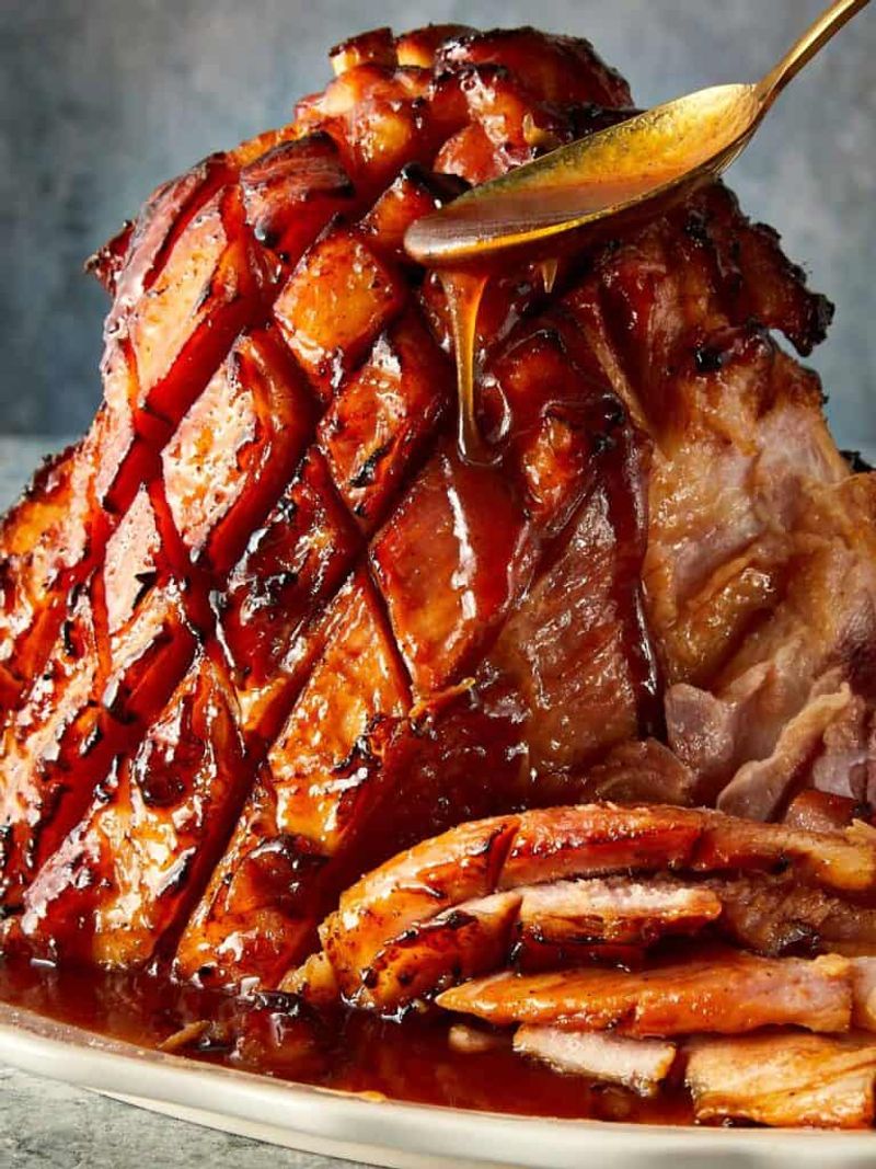 Mustard Glazed Holiday Ham