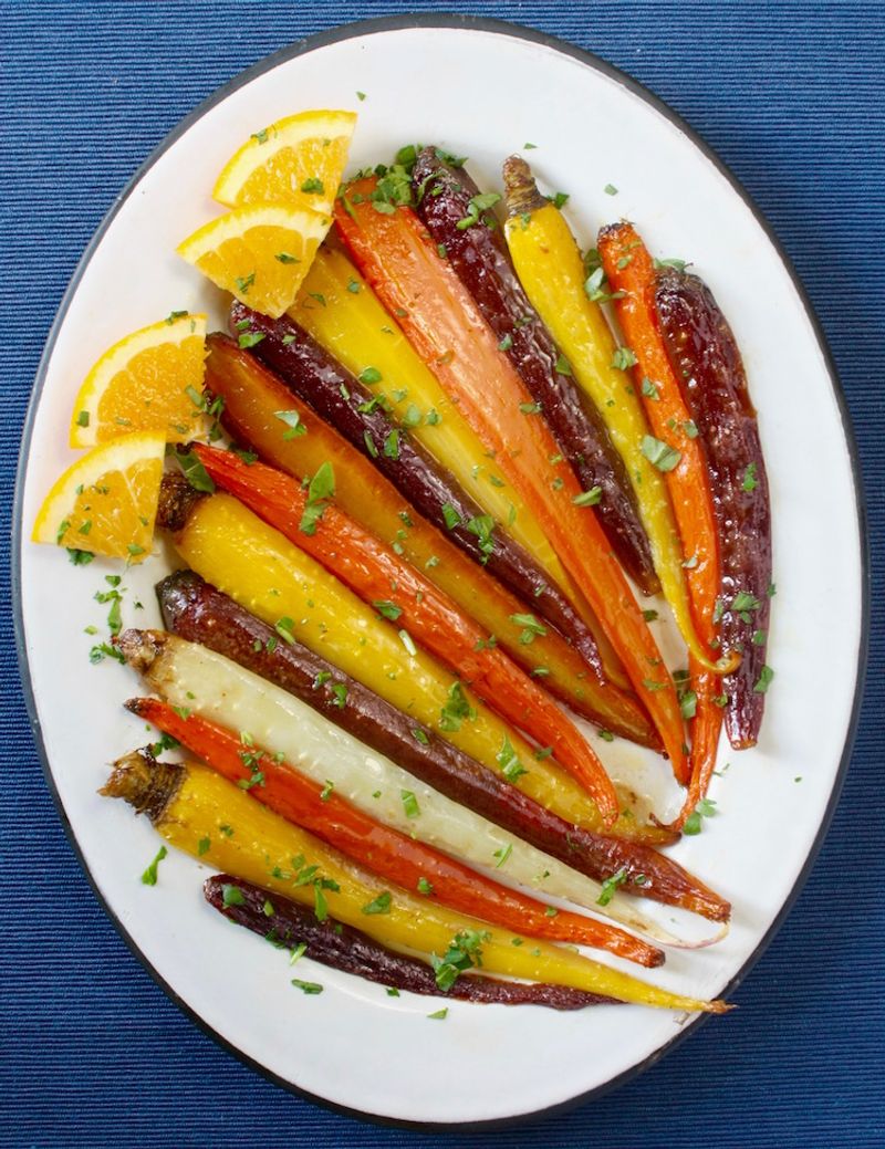 Citrus Roasted Carrots