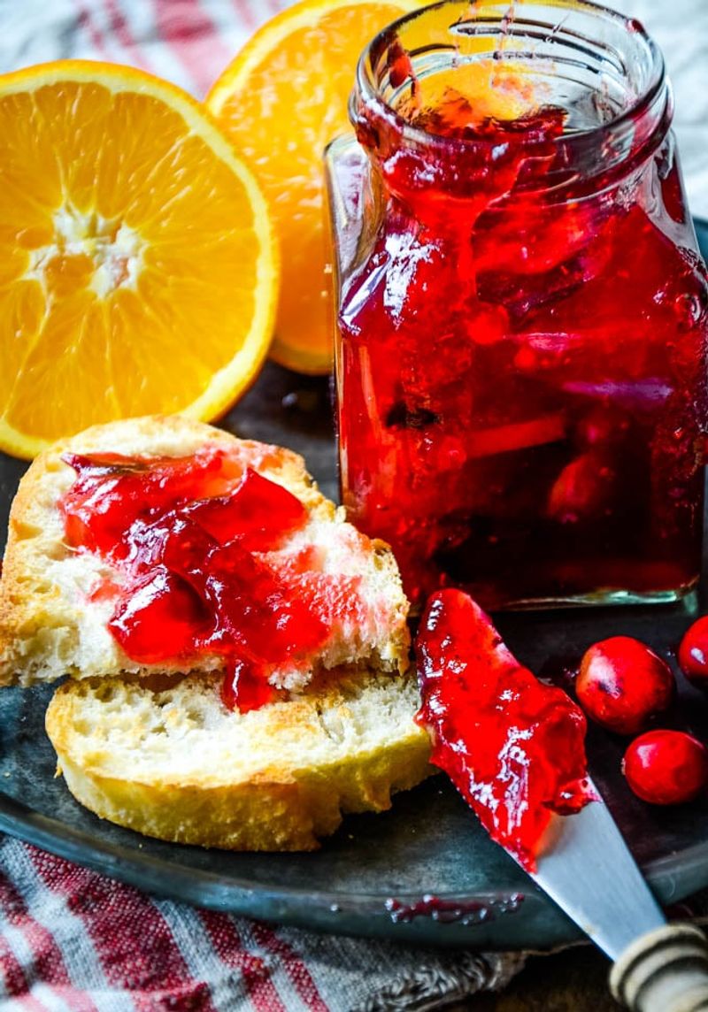 Orange and Cranberry