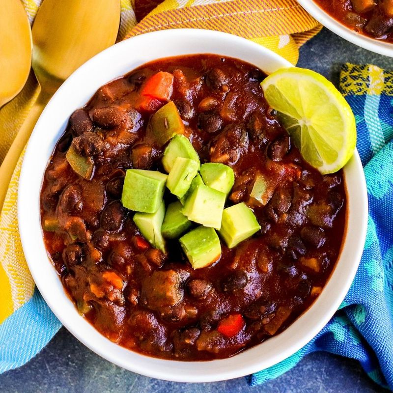Hearty Black Bean Chili