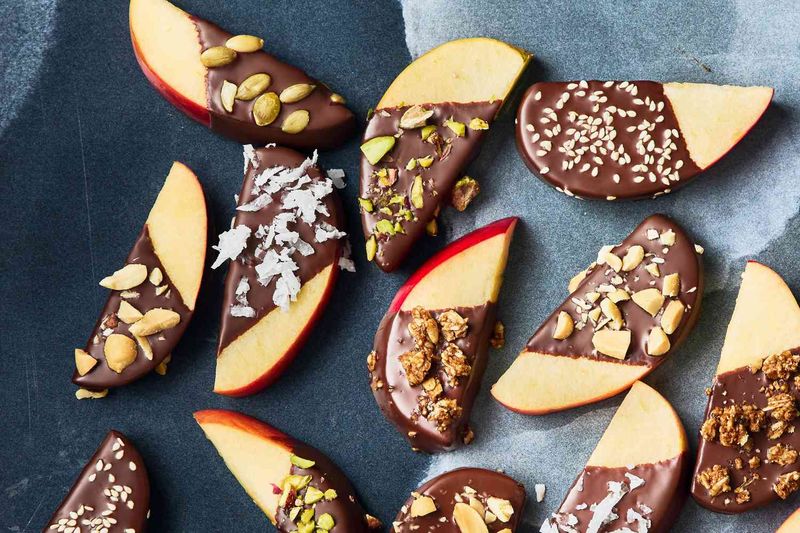 Apples and Dark Chocolate