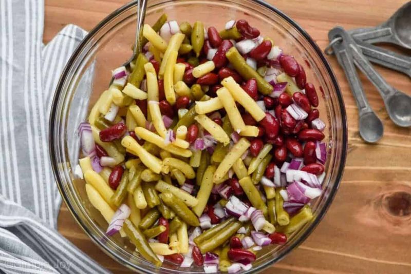 Sweet and Tangy Three Bean Salad
