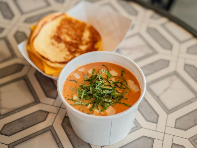 Grilled Cheese and Tomato Soup