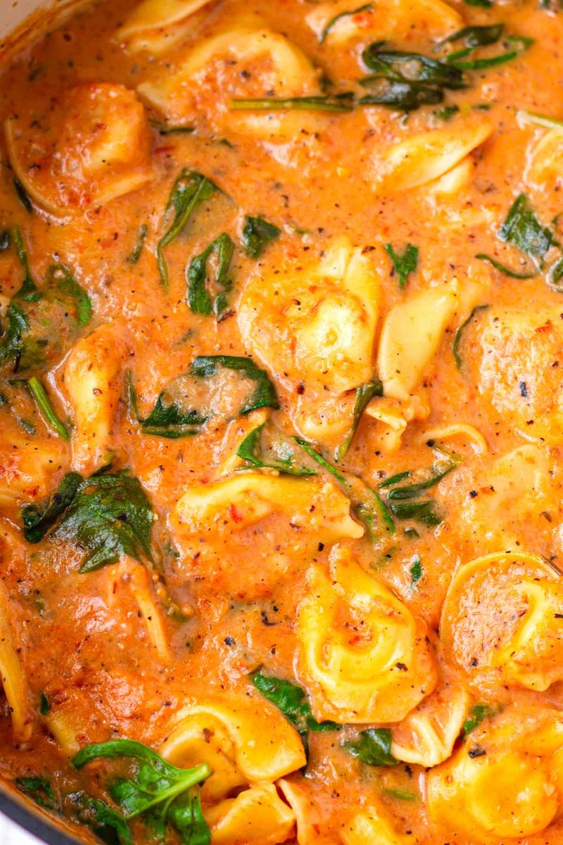 Creamy Tomato Tortellini