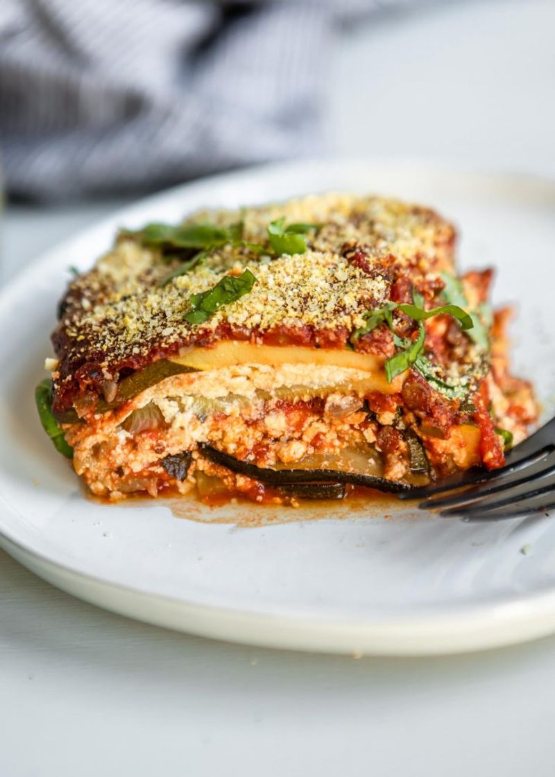 Vegan Lasagna with Tofu Ricotta