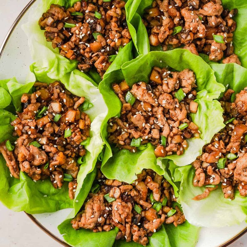 Chicken Lettuce Wraps