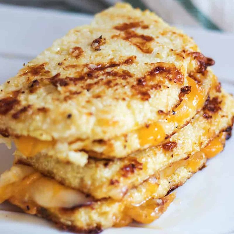 Cauliflower Grilled Cheese