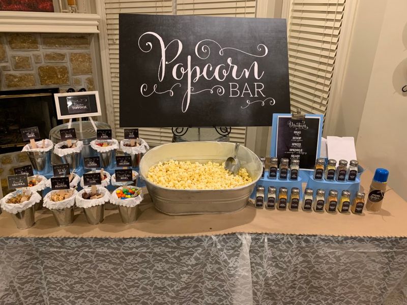 Gourmet Popcorn Bar