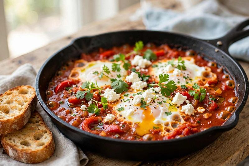 Shakshuka With Crusty Bread