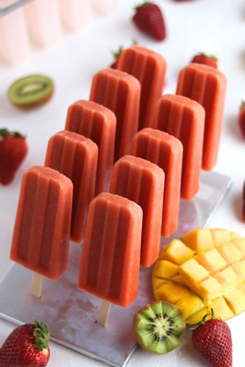 Fruit Smoothie Ice Pops
