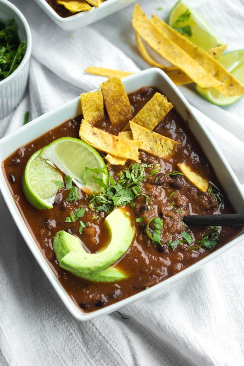 Black Bean Soup With Lime