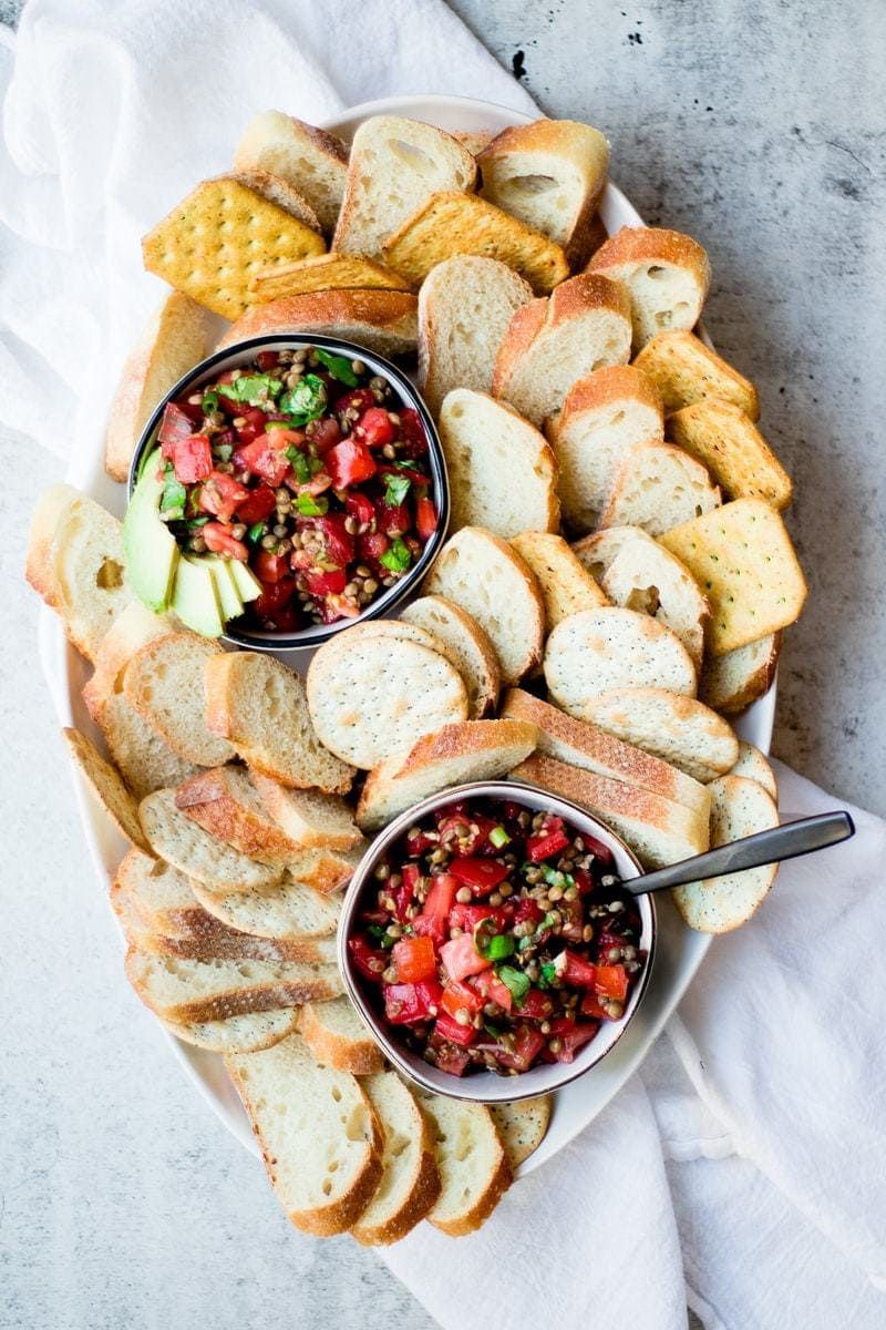 Garden Bruschetta Station