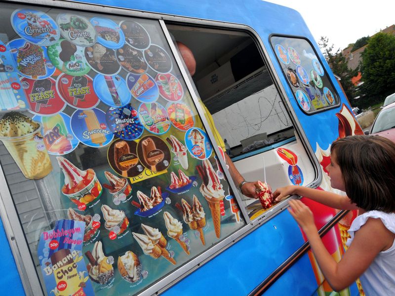 The Ice Cream Truck Plays Music When It Is Empty