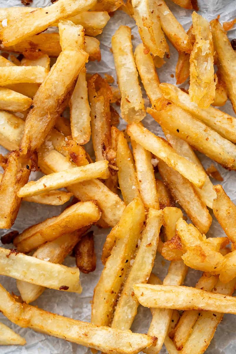Double Fry for Extra Crunch