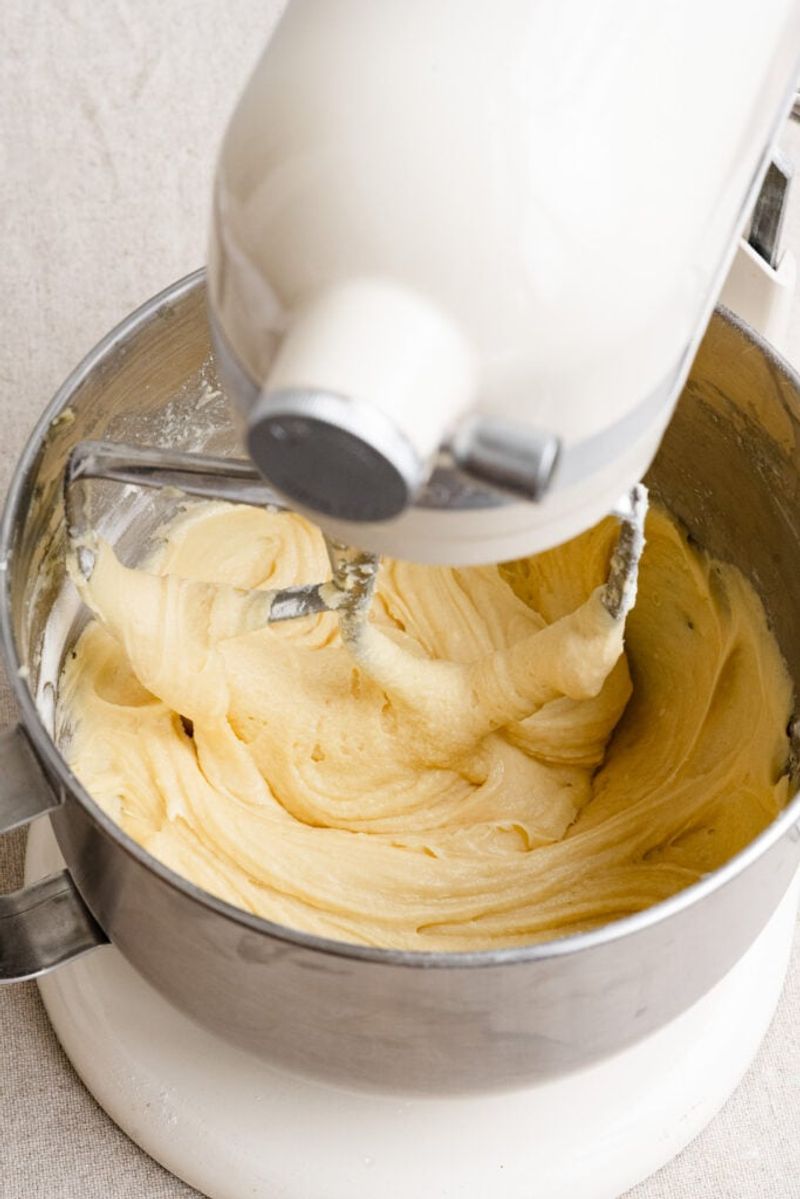 Sifting and Mixing Cake Batter