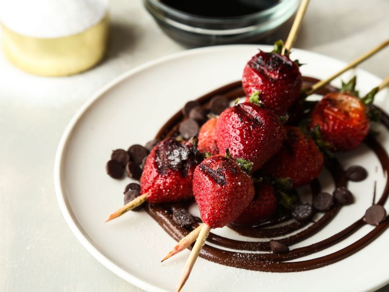 Strawberries on a Stick