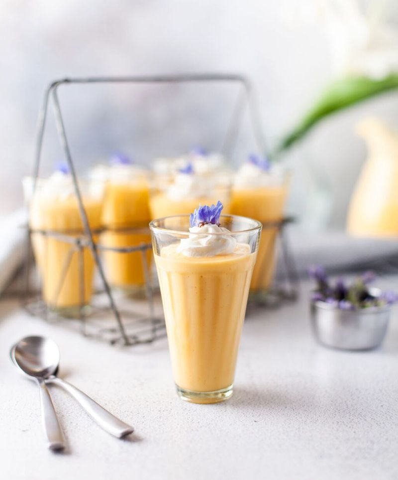 Greek Yogurt Mango Mousse