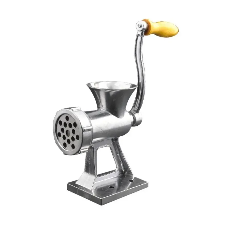 Hand-Cranked Meat Grinders for Custom Blends