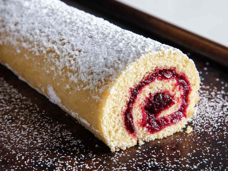 Jam Roly-Poly Sponge