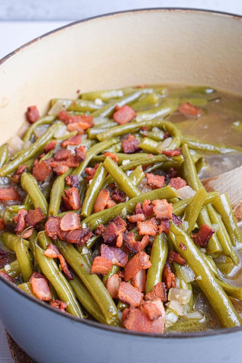 Slow-Simmered Green Beans