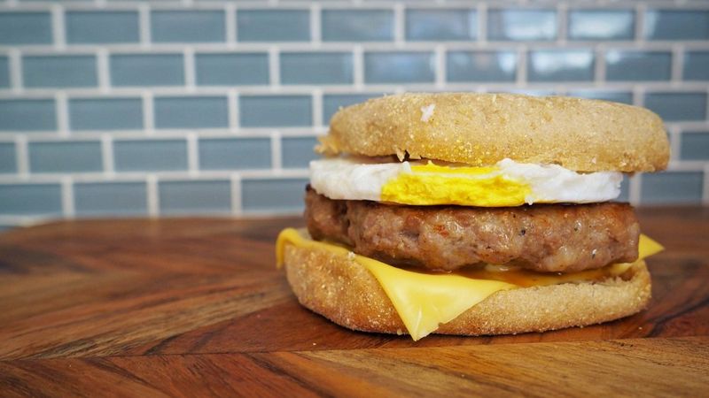 Sausage McMuffin with Egg