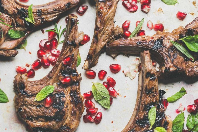 Pomegranate Molasses Lamb