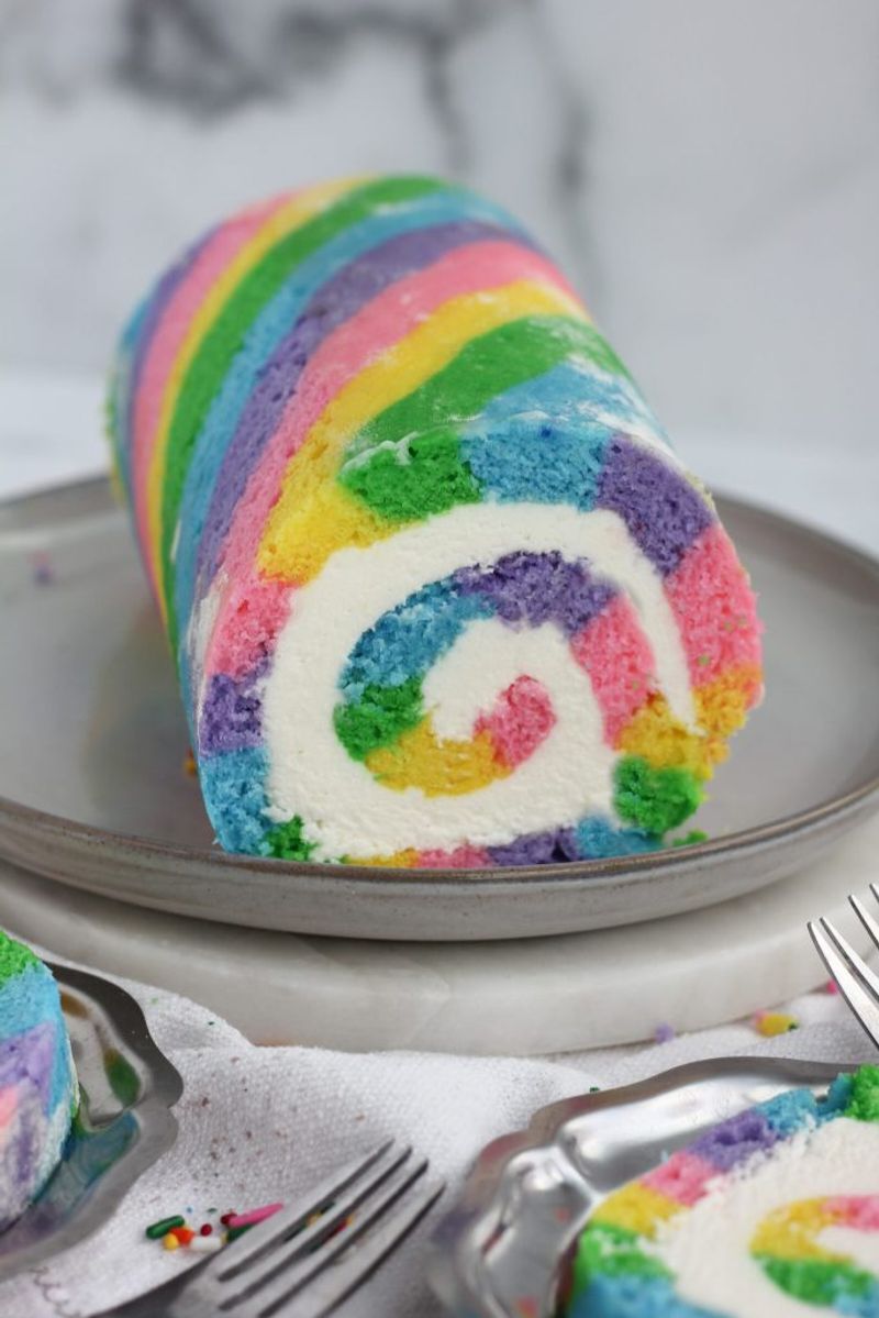 Rainbow Swiss Roll