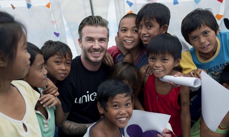 David Beckham: Using Sport to Support Children