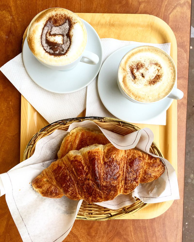 Parisian Croissant and Café