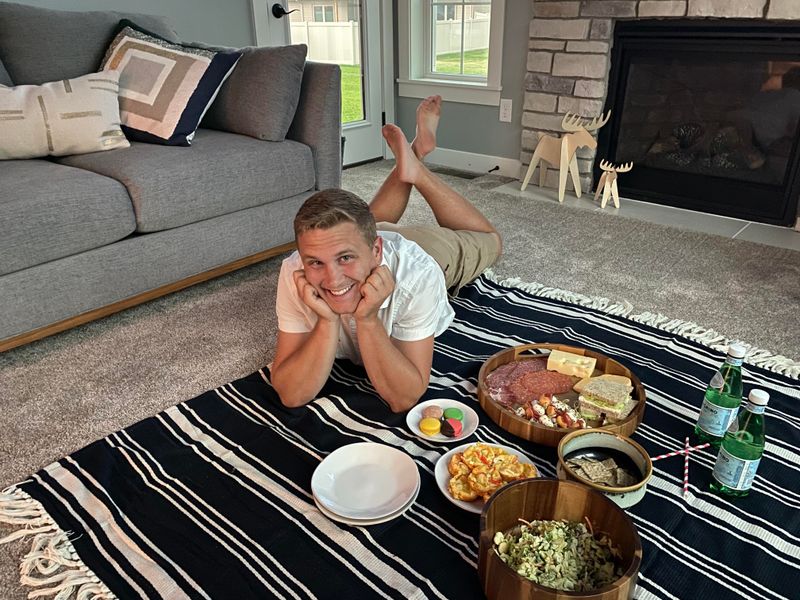 Picnic on the Living Room Floor