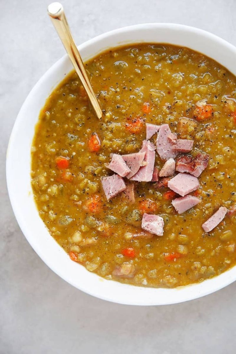 Split Pea Soup With Smoked Ham