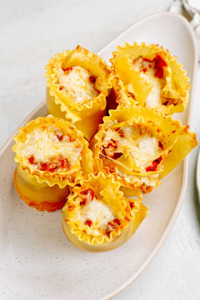 Mini Vegetable Lasagna Cups