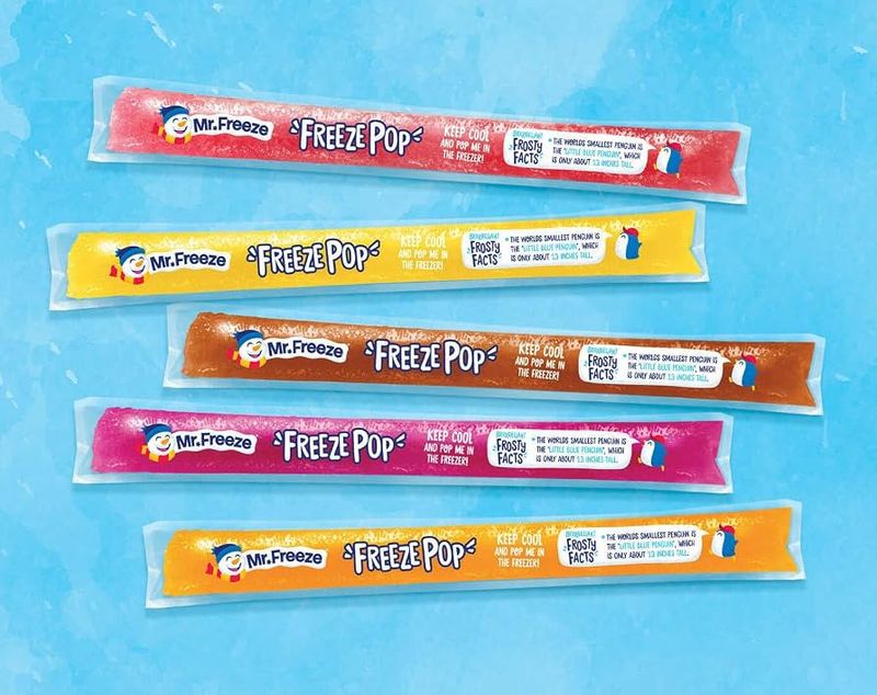 Ice Pops In Summer