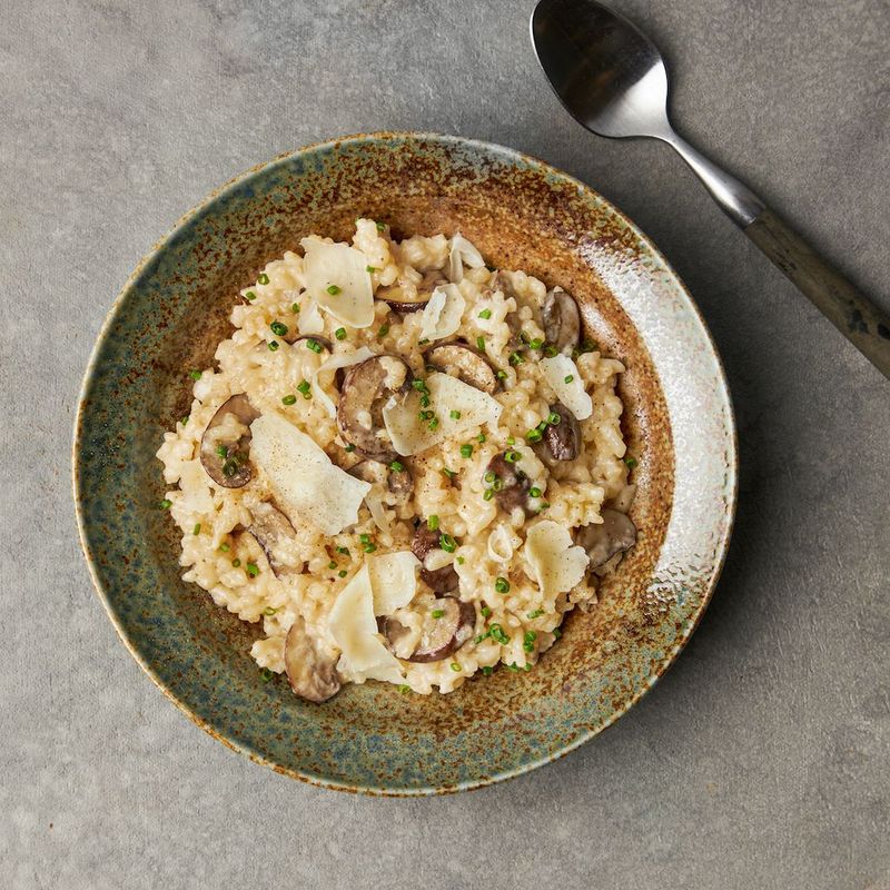 Creamy Risotto Without the Stirring
