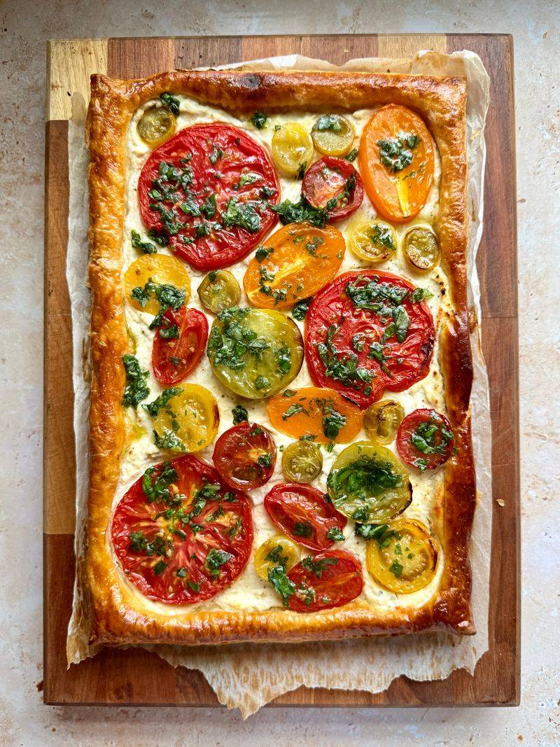 Rustic Tomato Tart
