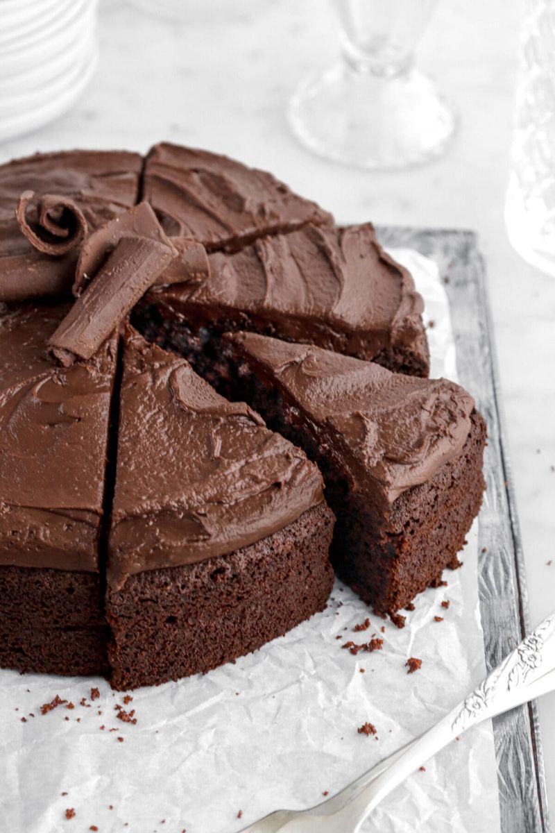 Rich Chocolate Fudge Cake