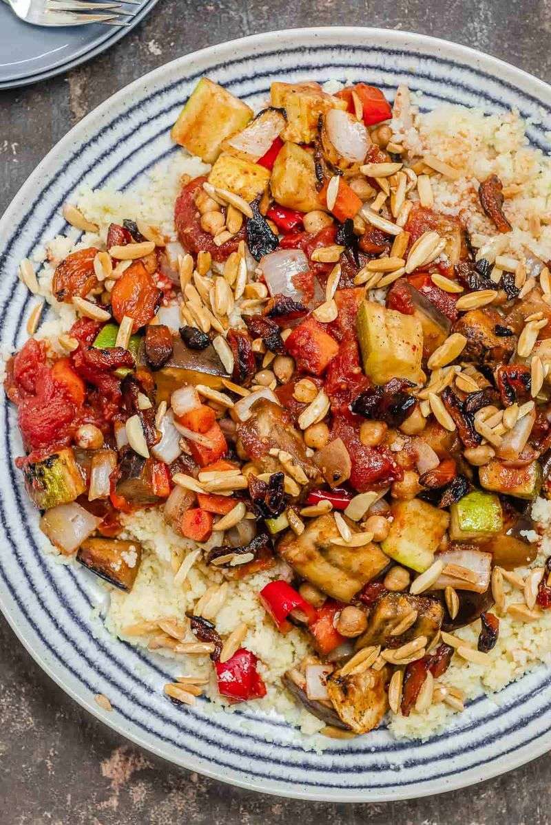 Roasted Vegetable Couscous Bowl