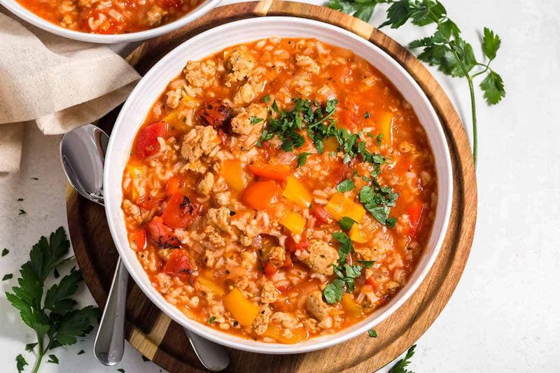 Stuffed Pepper Soup