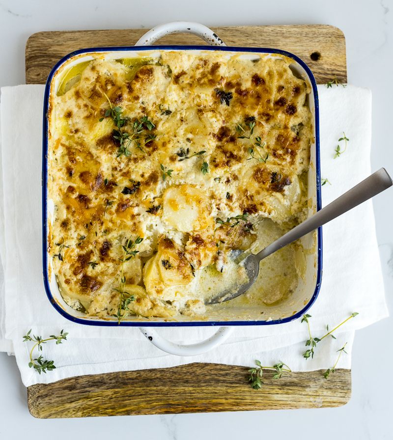 Parsnip Gratin