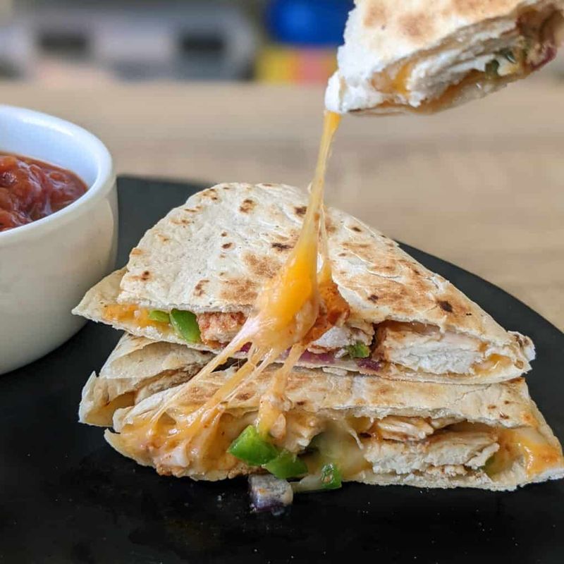 Cheesy Quesadilla Mashup