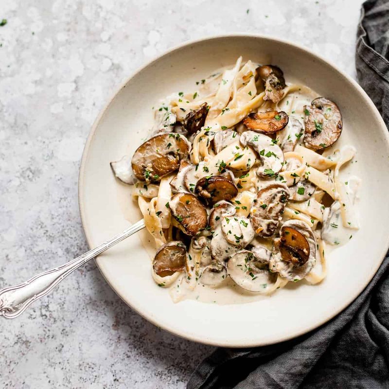 Creamy Mushroom Pasta