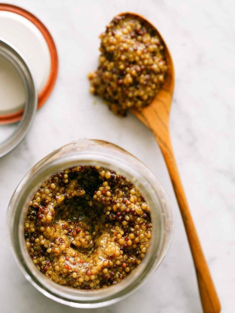 Homemade Whole Grain Mustard