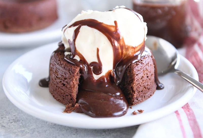 Chocolate Lava Mini Cakes