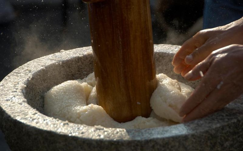 Mochi Pounding Traditions