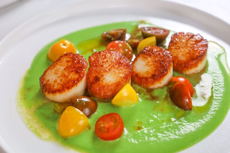 Pan-Seared Scallops