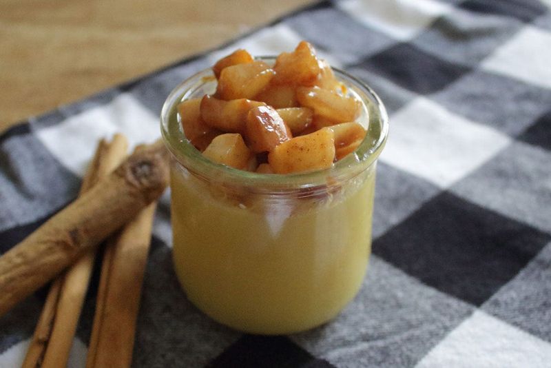 Apple Cider Panna Cotta